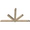 Ekena Millwork Kennewick Rough Sawn Timber Gable Bracket, Douglas Fir, 108"W x 63"H x 4"D x 6"F, 14/12 Pitch GBW108X63X0406KEN00RDF - alternate 3